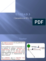 Unidad 3 - Cinematica 2d y 3d