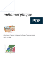 Faciès Métamorphique - Wikipédia PDF