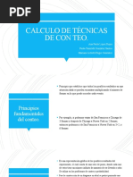 Calculo de Técnicas de Con Teo