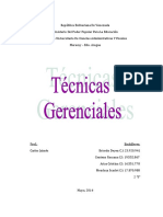 Tecnicas Gerenciales