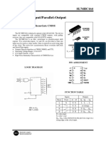 8-Bit Serial-Input/Parallel-Output Shift Register: SL74HC164