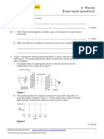 AQA Physics: 4 Waves Exam-Style Questions