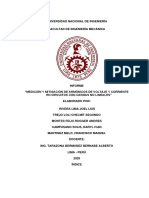 Lab. 08 Circuitos 2 Medición y Mitigación de Armónicos de Voltaje y Corriente en Circuitos Con Cargas No Lineales PDF