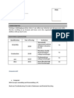 Resume Template