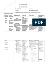 Lesson Notes ICT FORM 2 LESSON 3