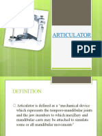 Articulator