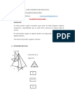 Poliedros Regulares. Noveno Ivp.