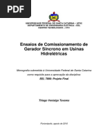 Comissionamento Geradores Síncronos - Venialgo PDF