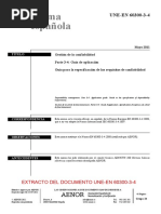 UNE-EN 60300-3-4 (2011) Gestión de La Confiabilidad - Guía para La Especificación de Los Requisitos de Confiabilidad