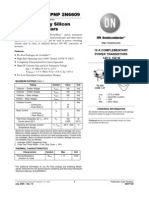 NPN 2N3773, PNP 2N6609 Complementary Silicon Power Transistors