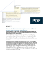 Unit 3: How Can Schools and Universities Help To Ensure That Students Do Not Suffer From Stress During The Exam Period?