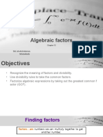 Algebraic Factors: MR - Abdelrahman Mamdouh