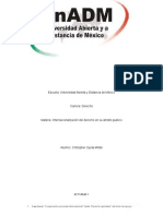 Escuela: Universidad Abierta y Distancia de México