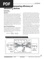 Accurately Measuring Efficiency of Ultralow-I Devices: by Chris Glaser