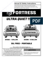 Fortress Air Compressor User Manual