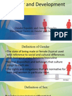 Gender and Development