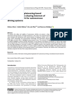 A Deep Learning Platooning-Based Video Information-Sharing Internet of Things Framework For Autonomous Driving Systems