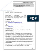 CCNA 3&4 Exploration LAN Switching and WAN Summer 2010/2011: 1. Course Duration