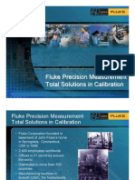 Fluke Precision Measurement Total Solutions in Calibration