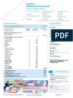 Invoice / Statement of Account: Invois / Penyata Akaun