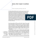 Otoacoustic Emissions, Their Origin in Cochlear Function, and Use