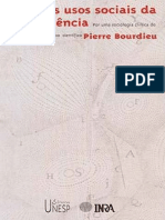 BOURDIEU Pierre. Os Usos Sociais Da Ciência PDF