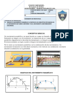 Movimiento Parabólico o de Proyectiles