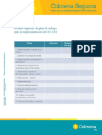 ANEXO 3. Modelo de Plan de Trabajo para La Implementacion Del SG SST