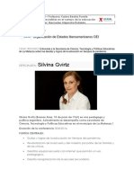 Conferencia Nº4 Silvina Gvirtz