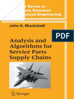 Analysis and Algorithms For Service Parts Supply Chains