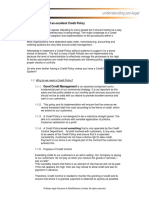 Credit Policy PDF