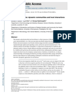 HHS Public Access: The Oral Microbiota: Dynamic Communities and Host Interactions