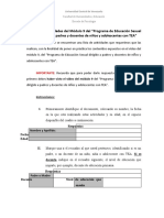 Actividades Del Módulo - 9 Programa de Educación Sexual TEA