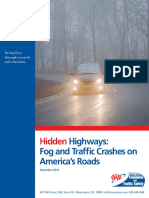 Hidden: Highways: Fog and Traffic Crashes On America's Roads