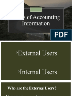 Users of Accounting Information