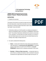 Tacheometry Practical Guidelines