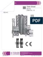 Rishabh Shunt Datasheet (Updated) PDF