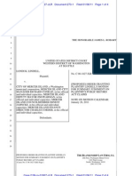 #273-1 - Proposed Order Granting Pl's Motion For SJ On Pl's Public Record Act Claims