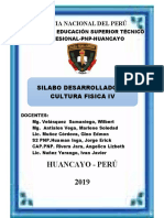 Silabo Desarr. de Cult. Fisica Iv - 2019