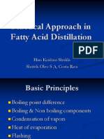 Practical Approach in Fatty Acid Distillation