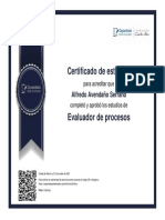 Evaluador de Procesos