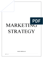 Dhikra Ali - Marketing Strategy - 300 Words