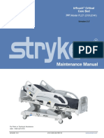 Manual de Servicio Cama de UCI Stryker InTouch Critical Care (Inglés) PDF