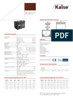 Dimensions and Terminal (Unit: MM (Inches) )