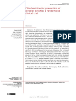 Chlorhexidine For Prevention of Alveolar Osteitis: A Randomised Clinical Trial