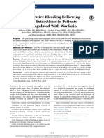 Postop Bleeding On Warfarin PDF