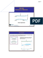CEN 202 Mechanics of Materials: Beam Deflections