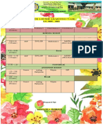 Grade 6 Home Learning Task: Time Allotment Monday Tuesday Wednesday Thursday Friday