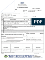 Lpo No 6663 Procool Trading Contr - Fabrication Installation of Duct Aluminum Cladding For Hvac System - Isf PDF