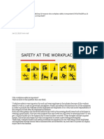 Importance of Work Safety